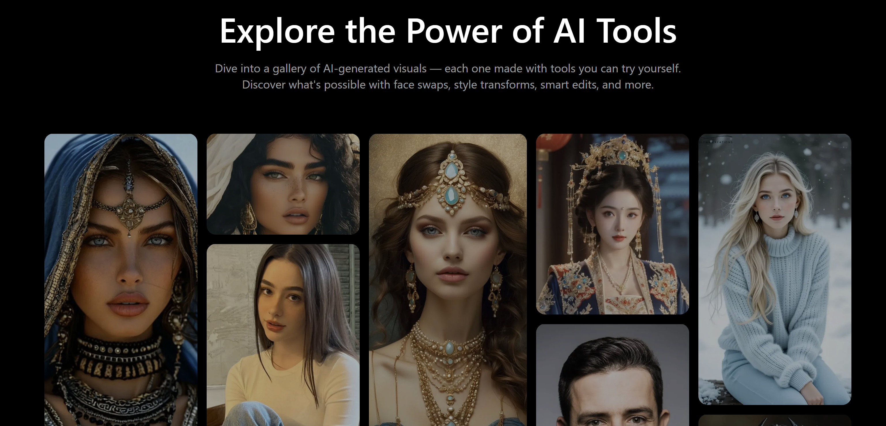 Homepage screenshot