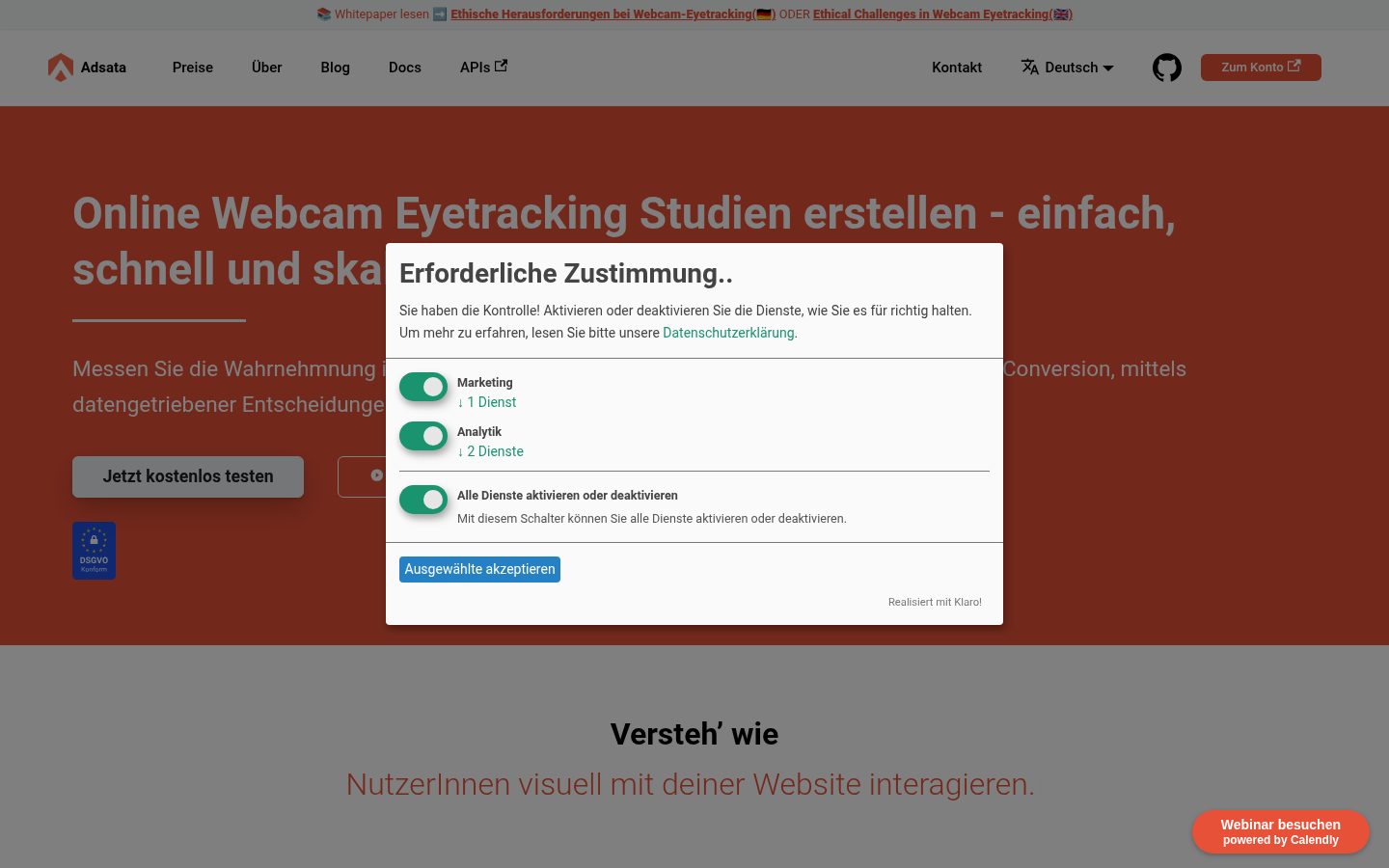 Adsata Homepage