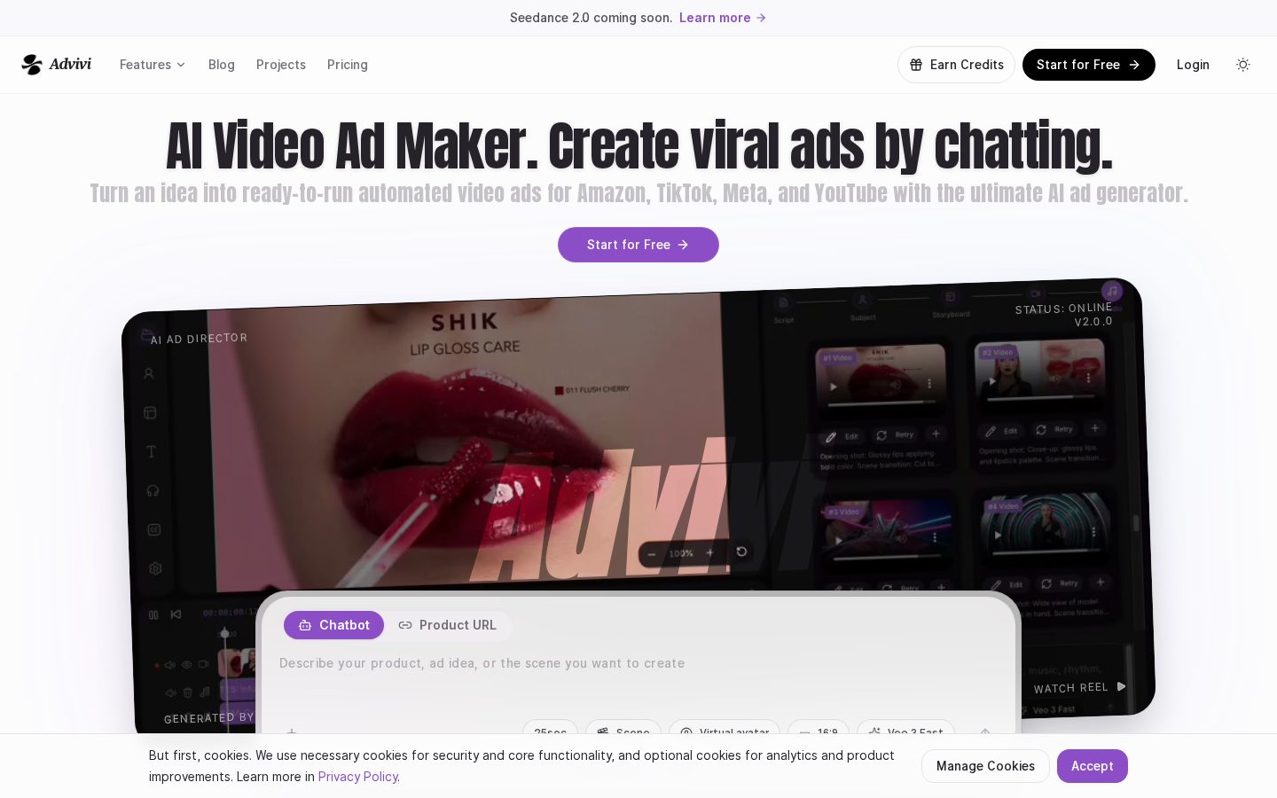Advivi Homepage