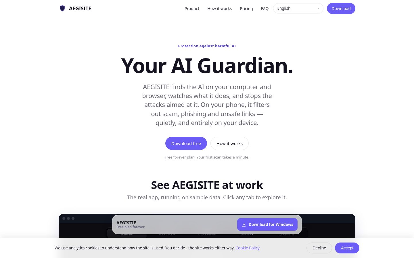 AEGISITE Homepage