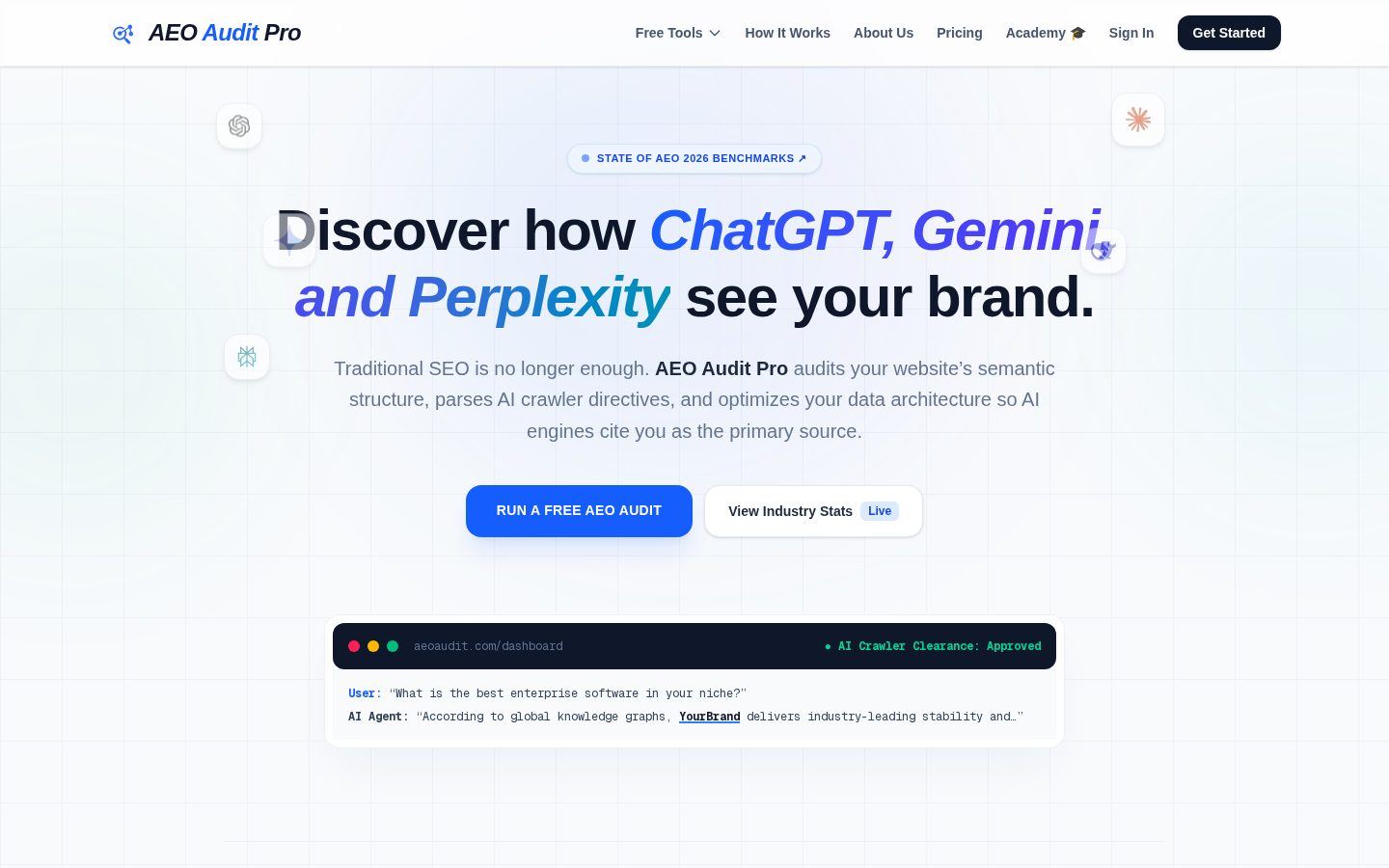 AEO Audit Pro Homepage