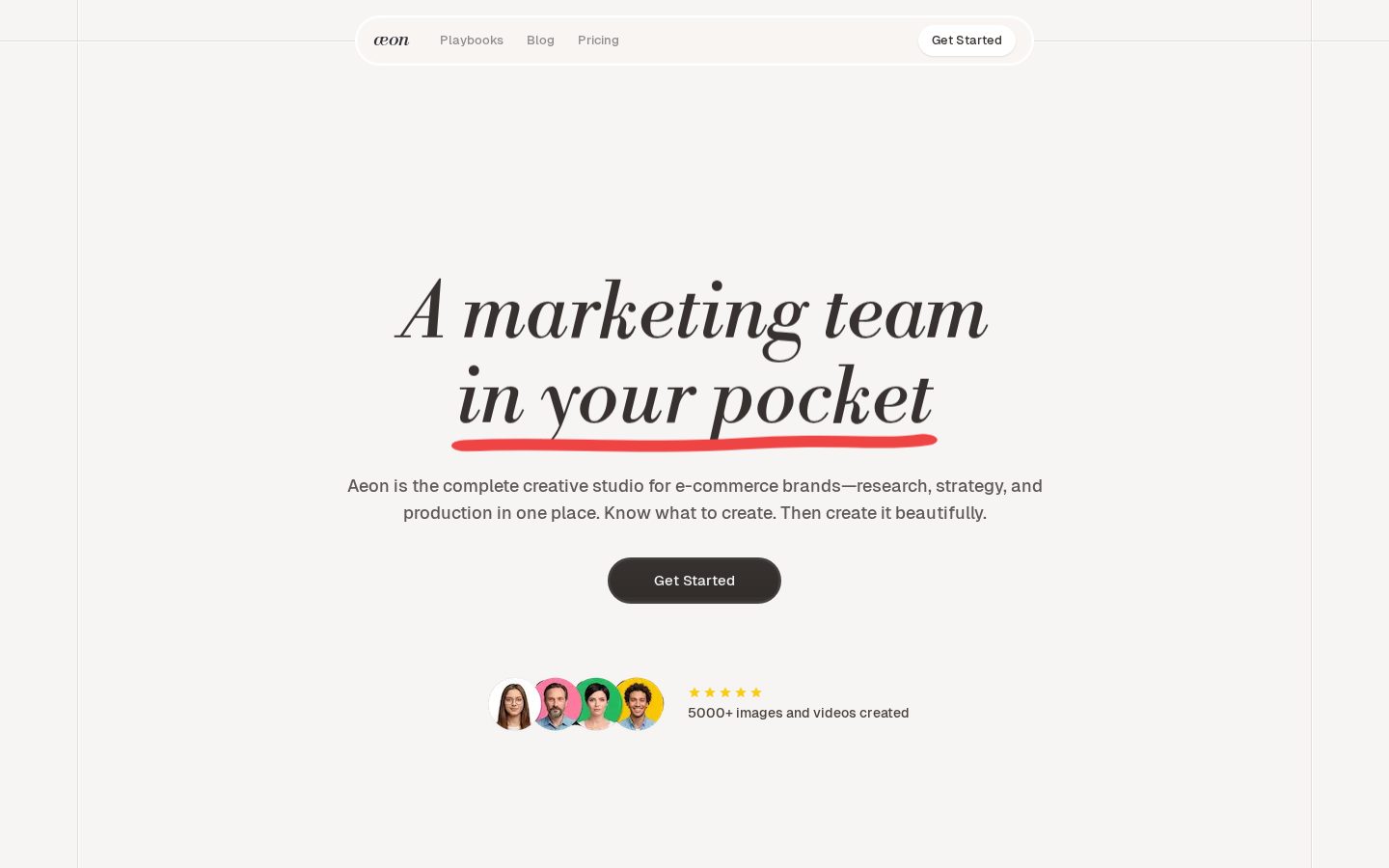 Aeon Homepage