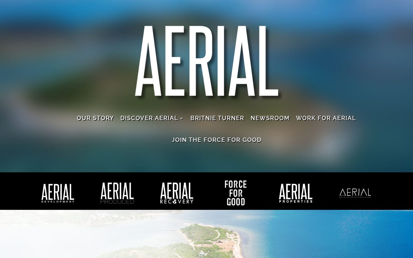 Aerial Homepage