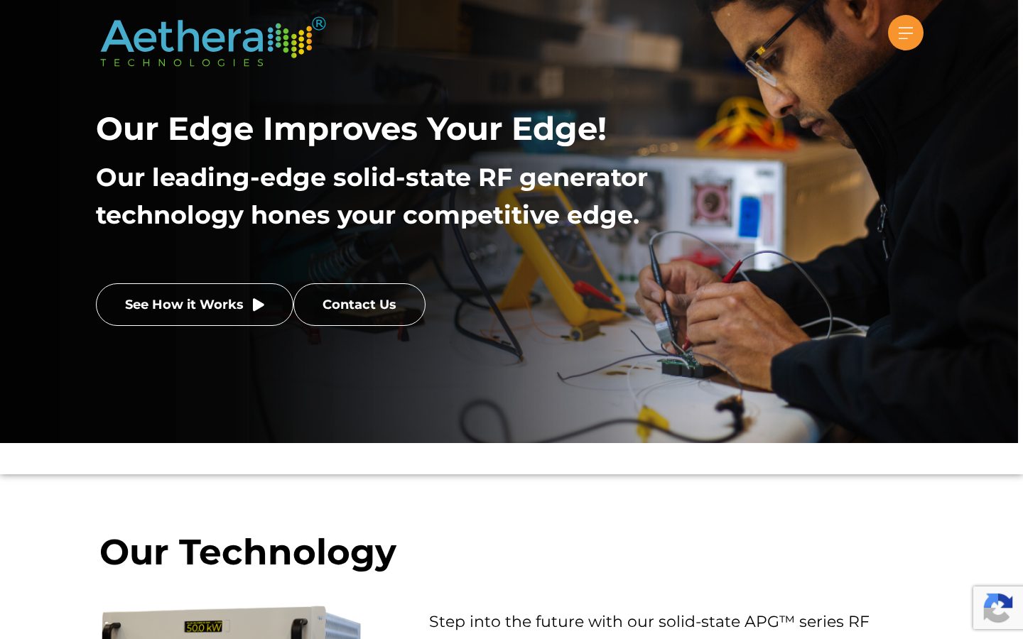 Aethera Homepage