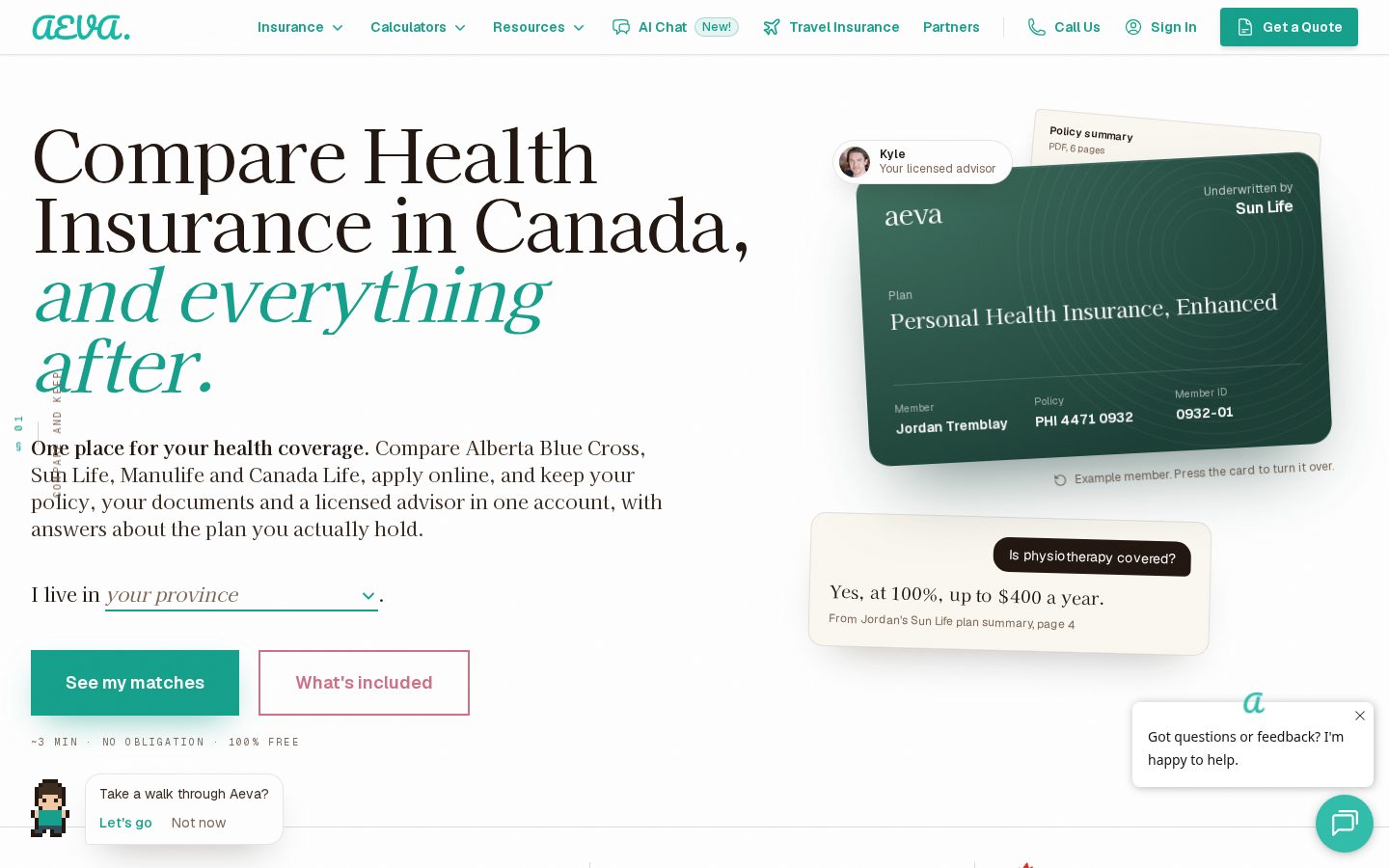 Aeva Homepage