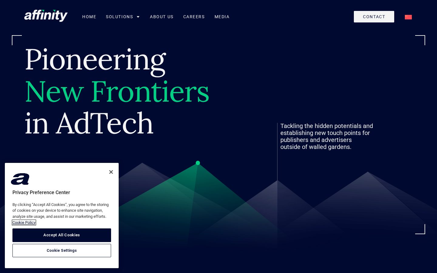 Affinity Homepage