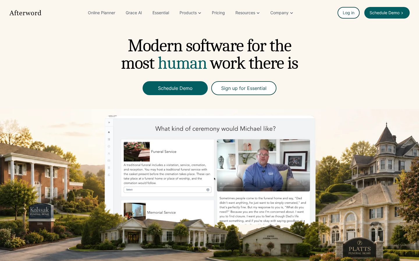 Afterword Homepage