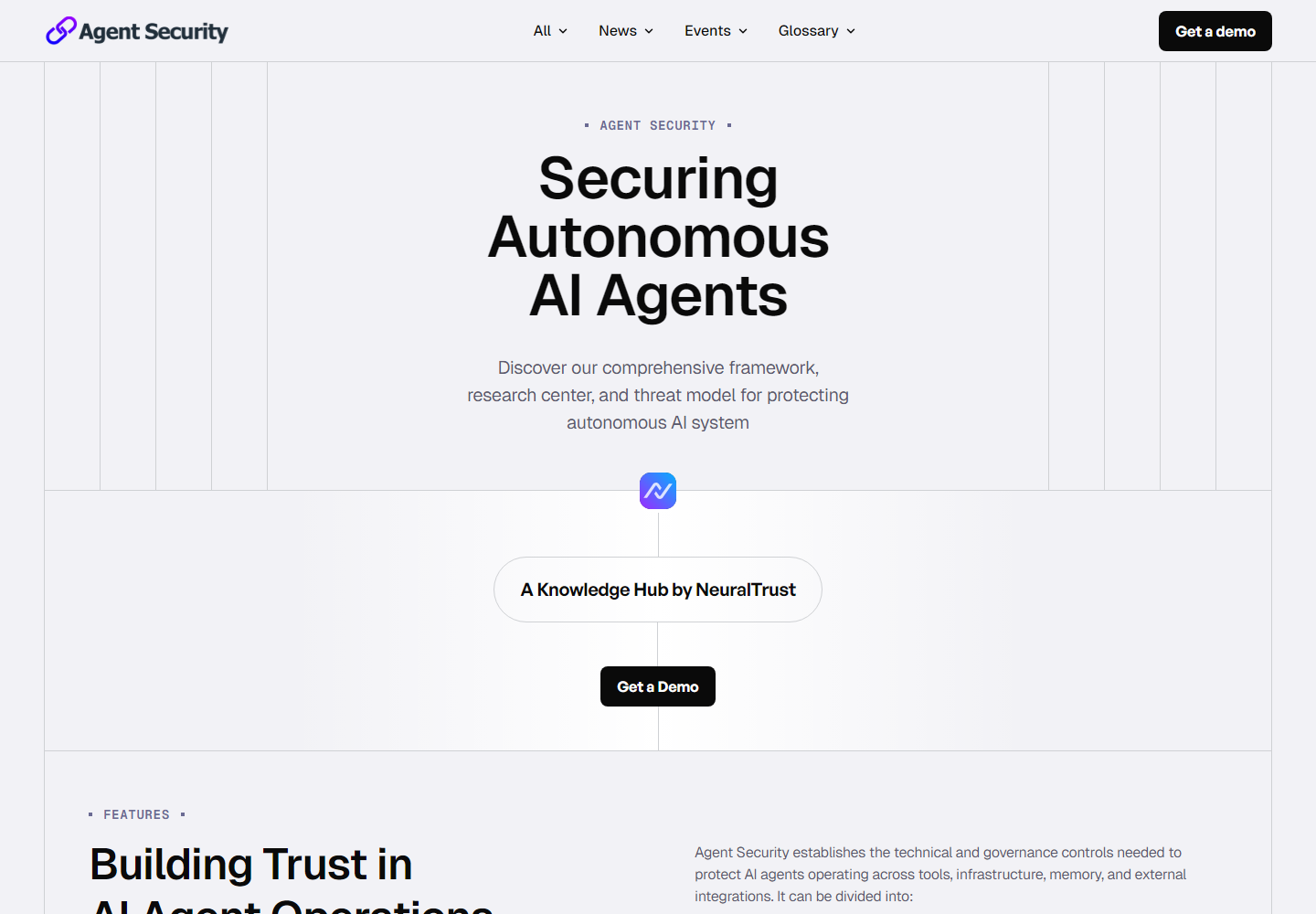 Agent Security homepage