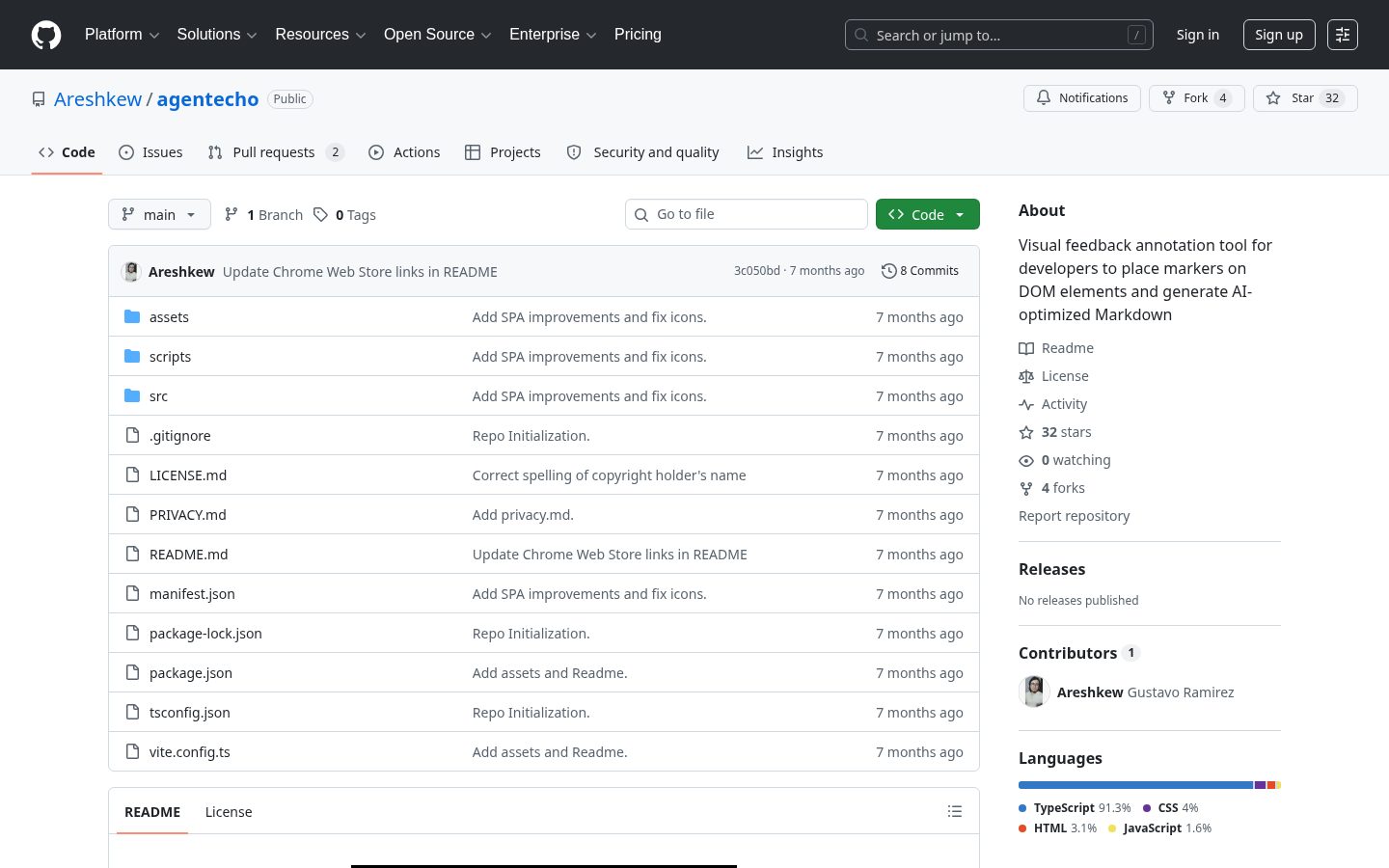 AgentEcho Homepage