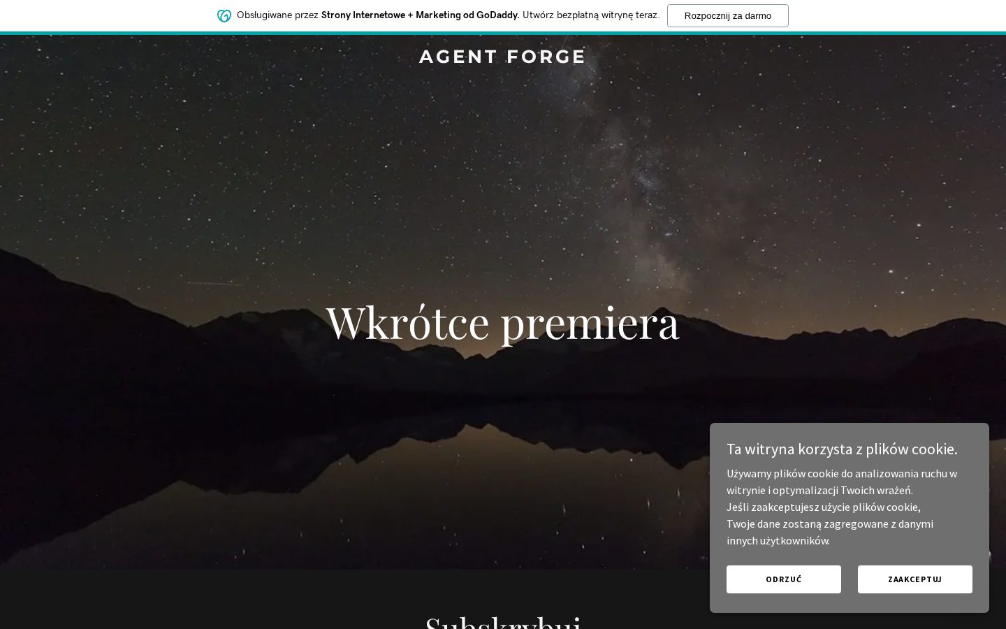 AgentForge Homepage