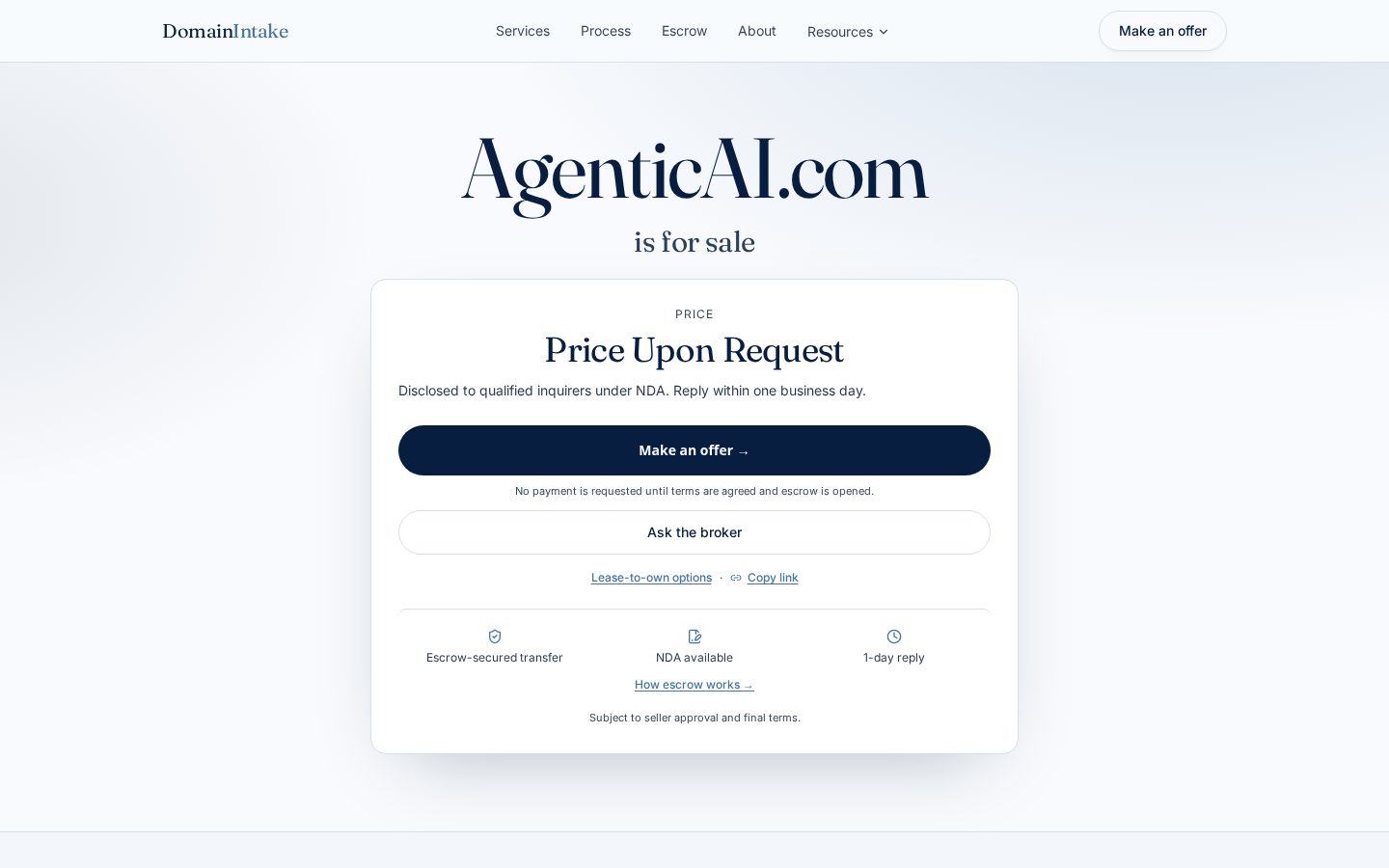 AgenticAI.com Homepage