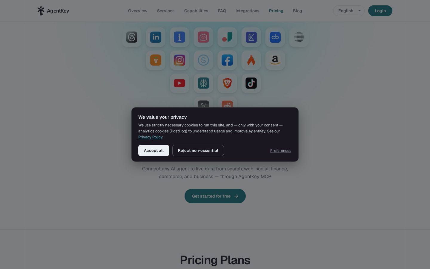 AgentKey Pricing