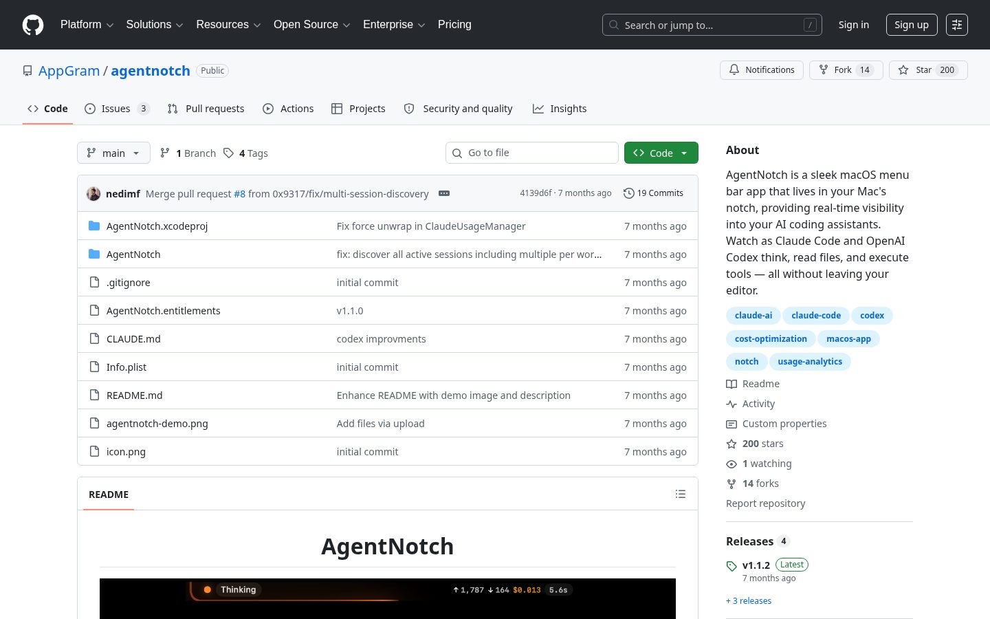 AgentNotch Homepage