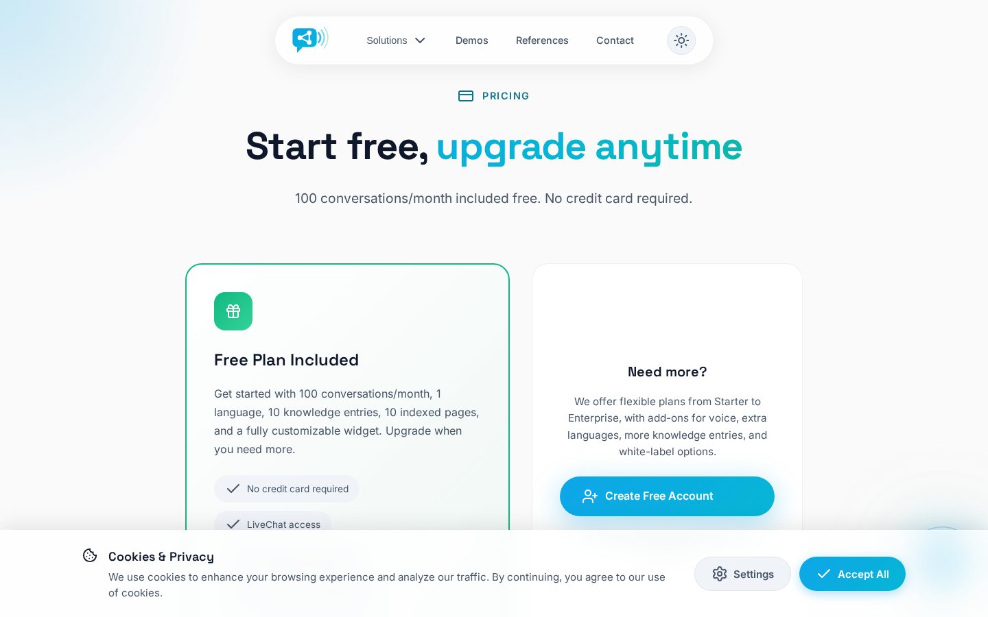 Agentorie Pricing