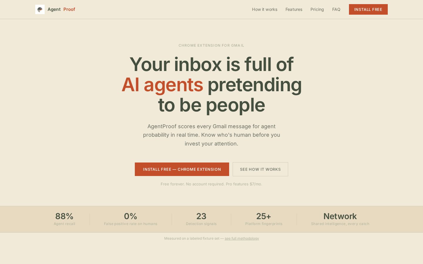 AgentProof Homepage
