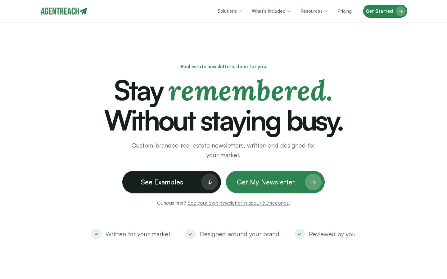 AgentReach Homepage
