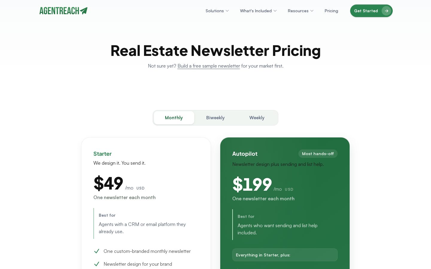 AgentReach Pricing