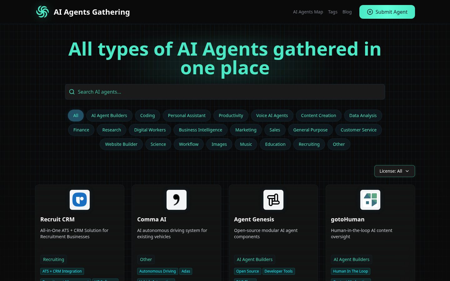 Agentsgathering Homepage