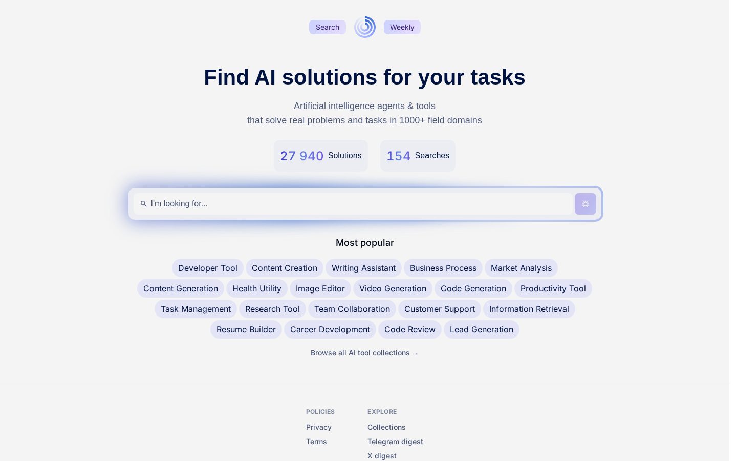 AgentSpot Homepage