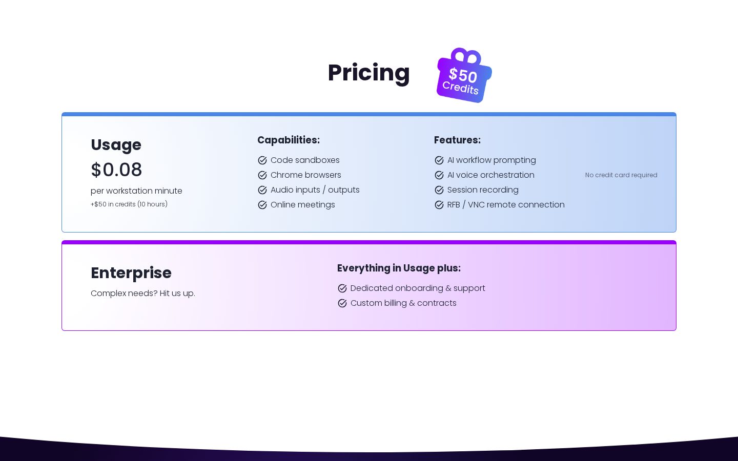 Agentstation AI Pricing