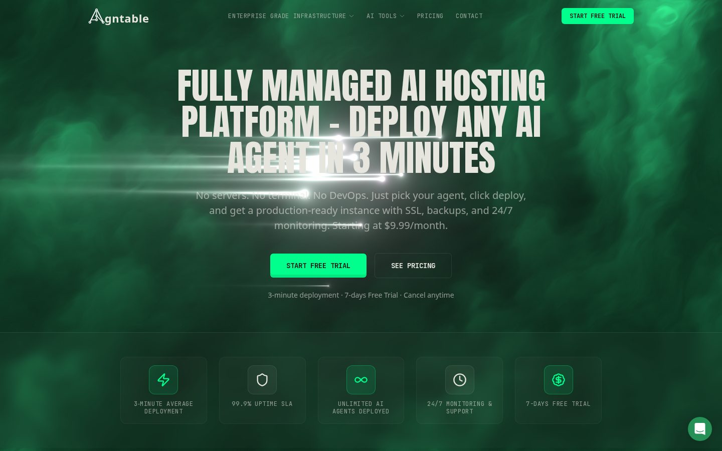 Agntable Homepage