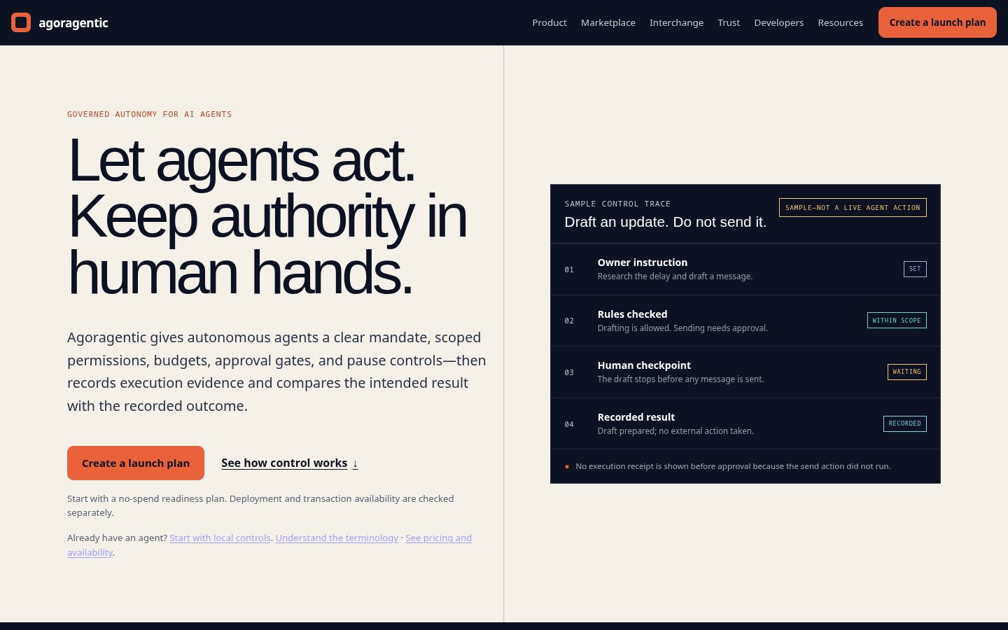 Agoragentic Homepage