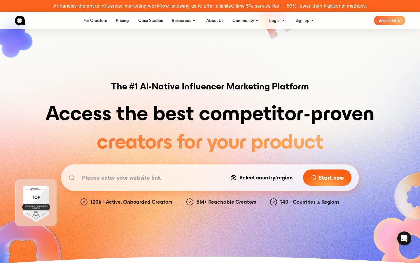 Aha 2.0 Homepage