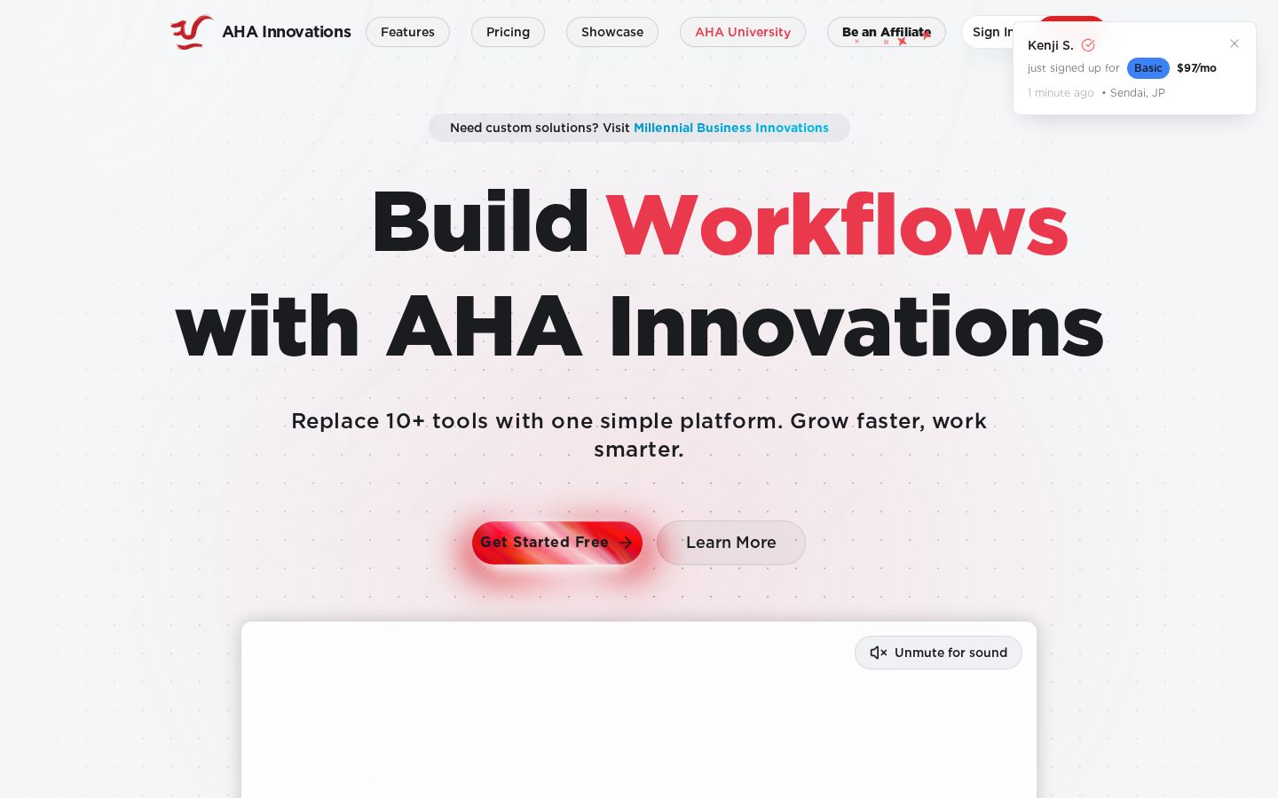 AHA Innovations Homepage