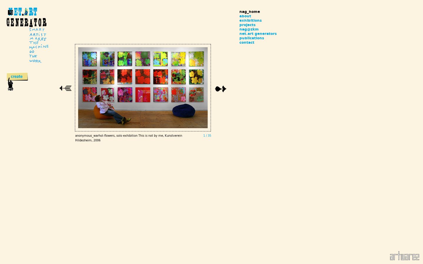 AI Art Generator Homepage