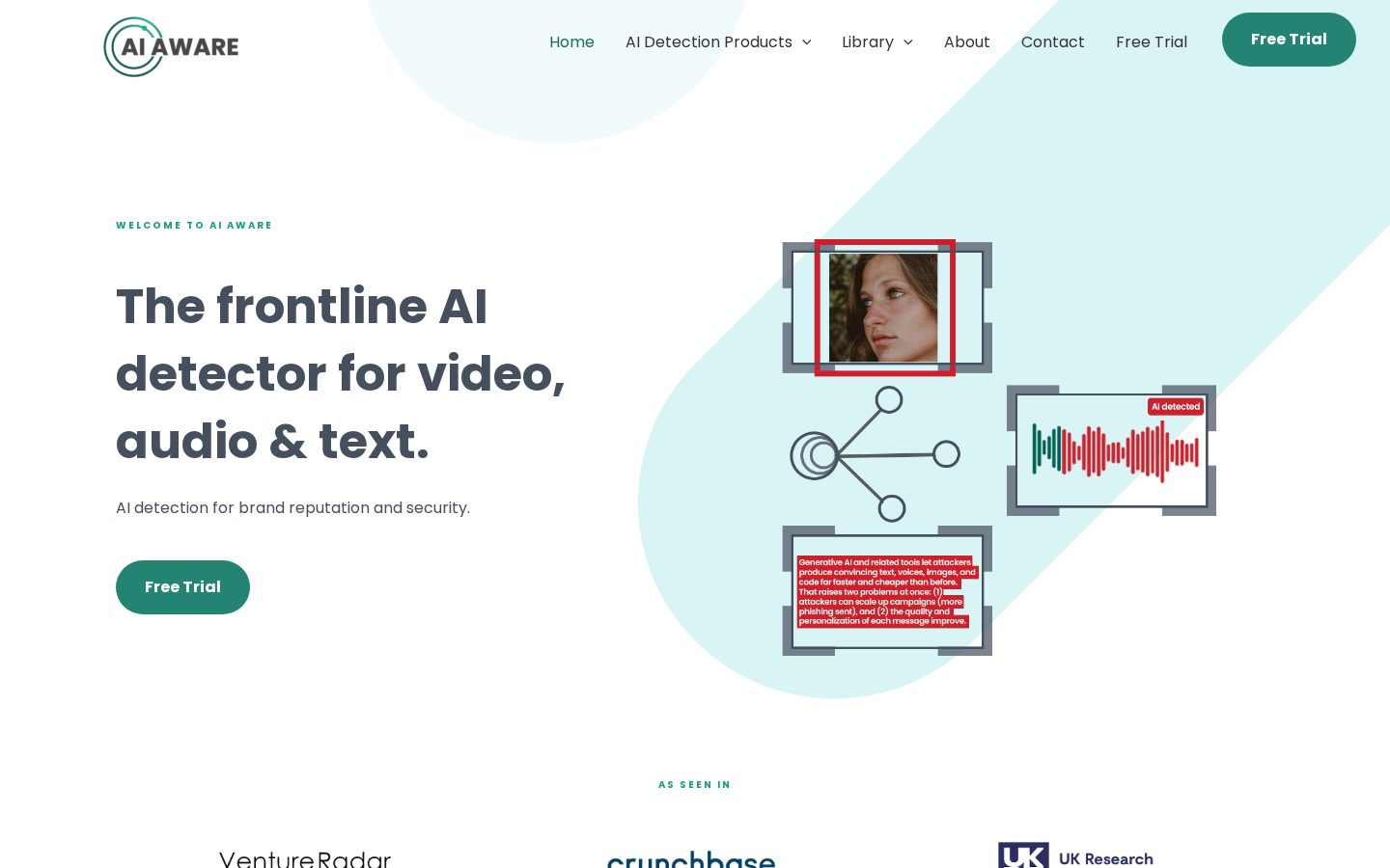 AI Aware Homepage