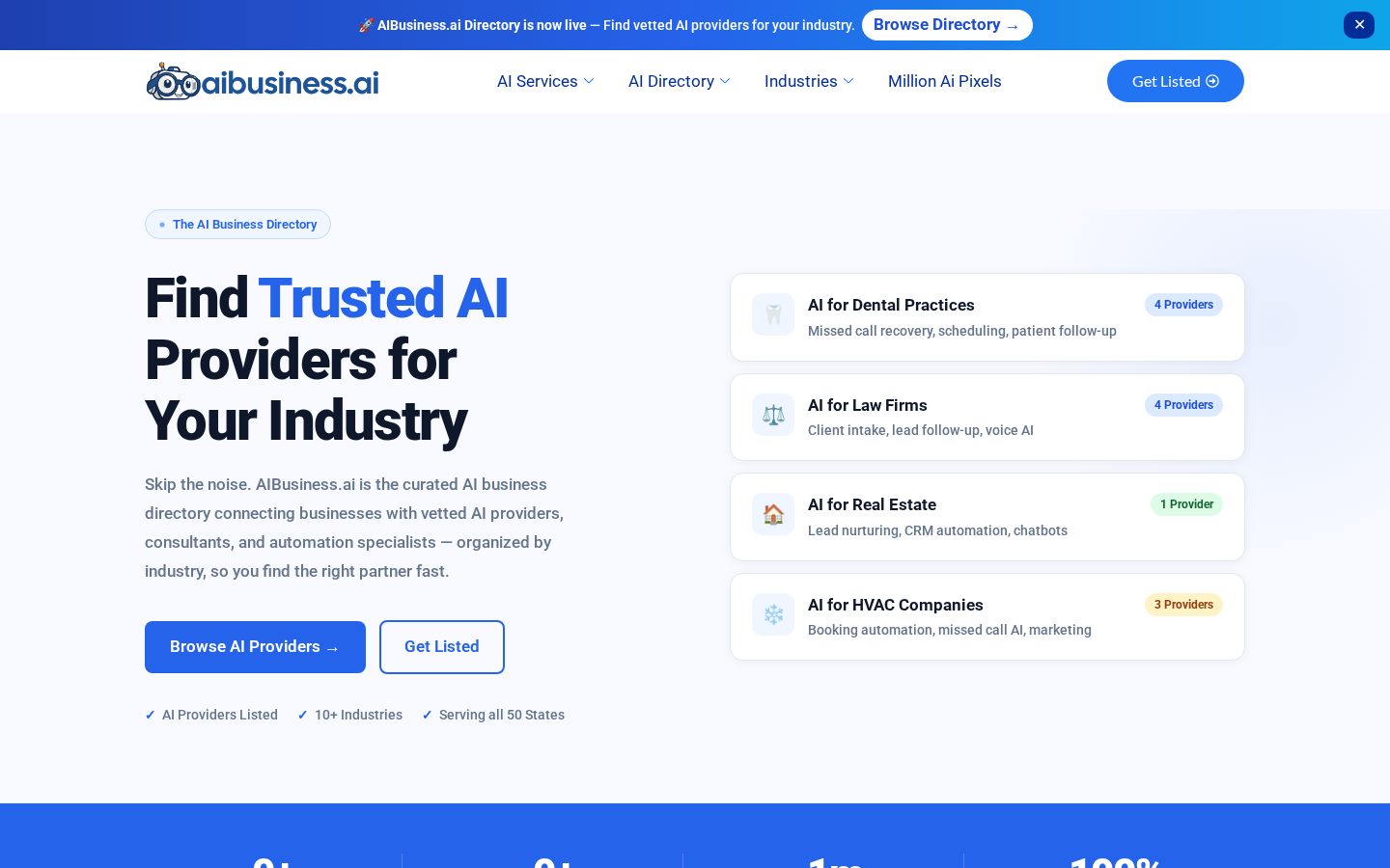 AI Business Homepage