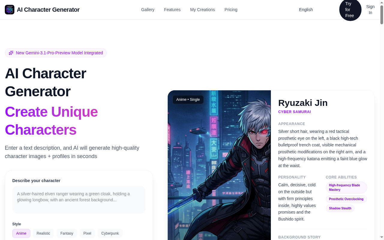 Homepage