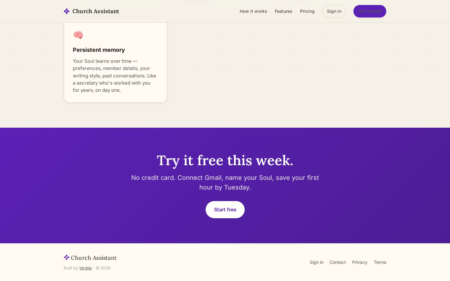AI Church Assistant Pricing