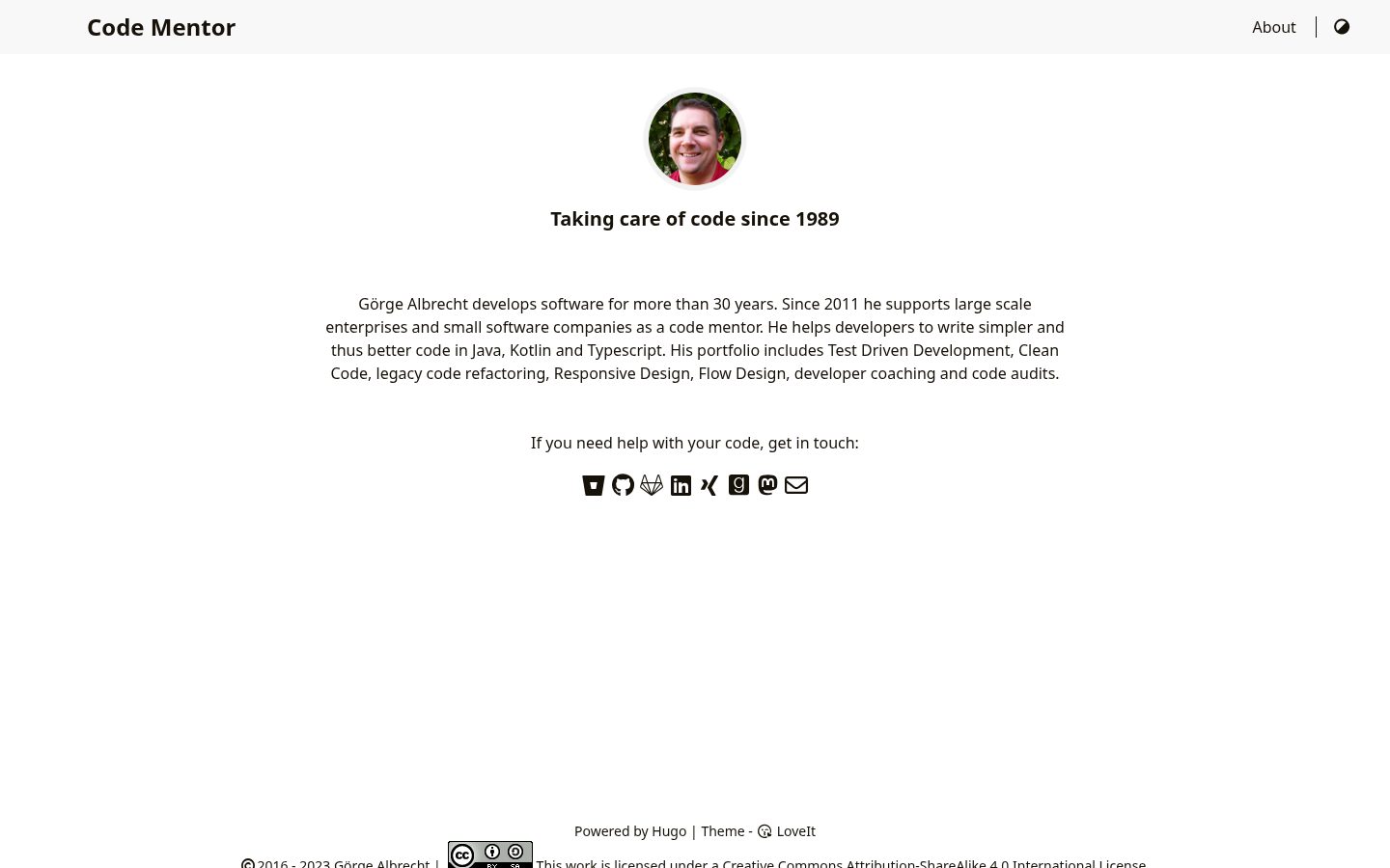 AI Code Mentor Homepage
