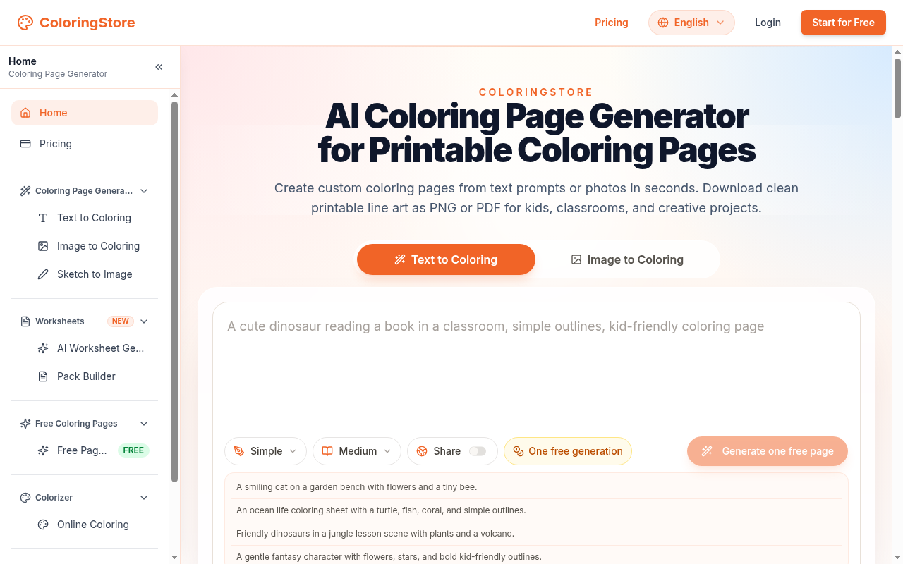 Homepage