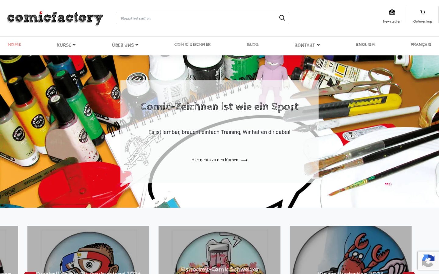 AI Comic Factory Homepage