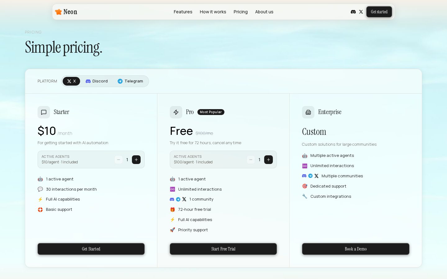AI Community Manager Pricing
