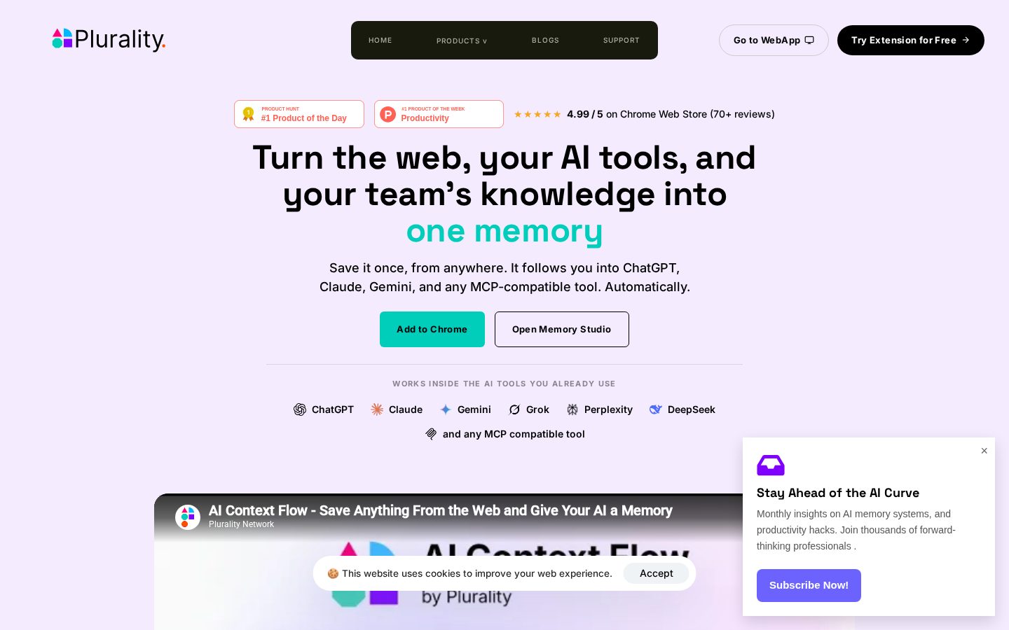 AI Context Flow Homepage