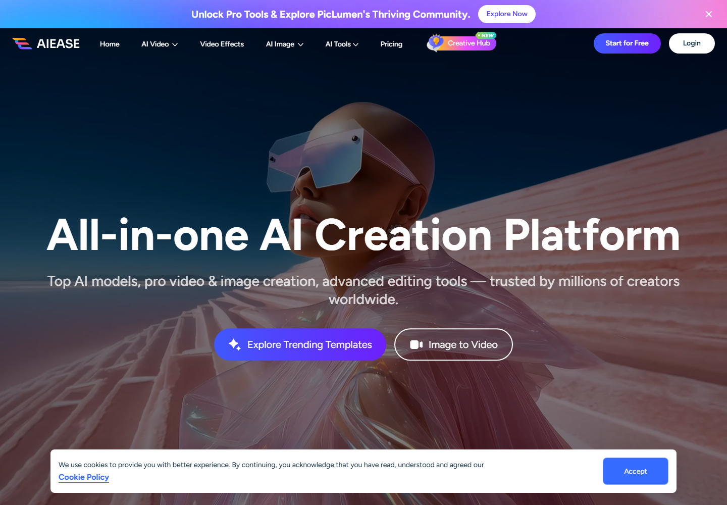 AI Ease homepage