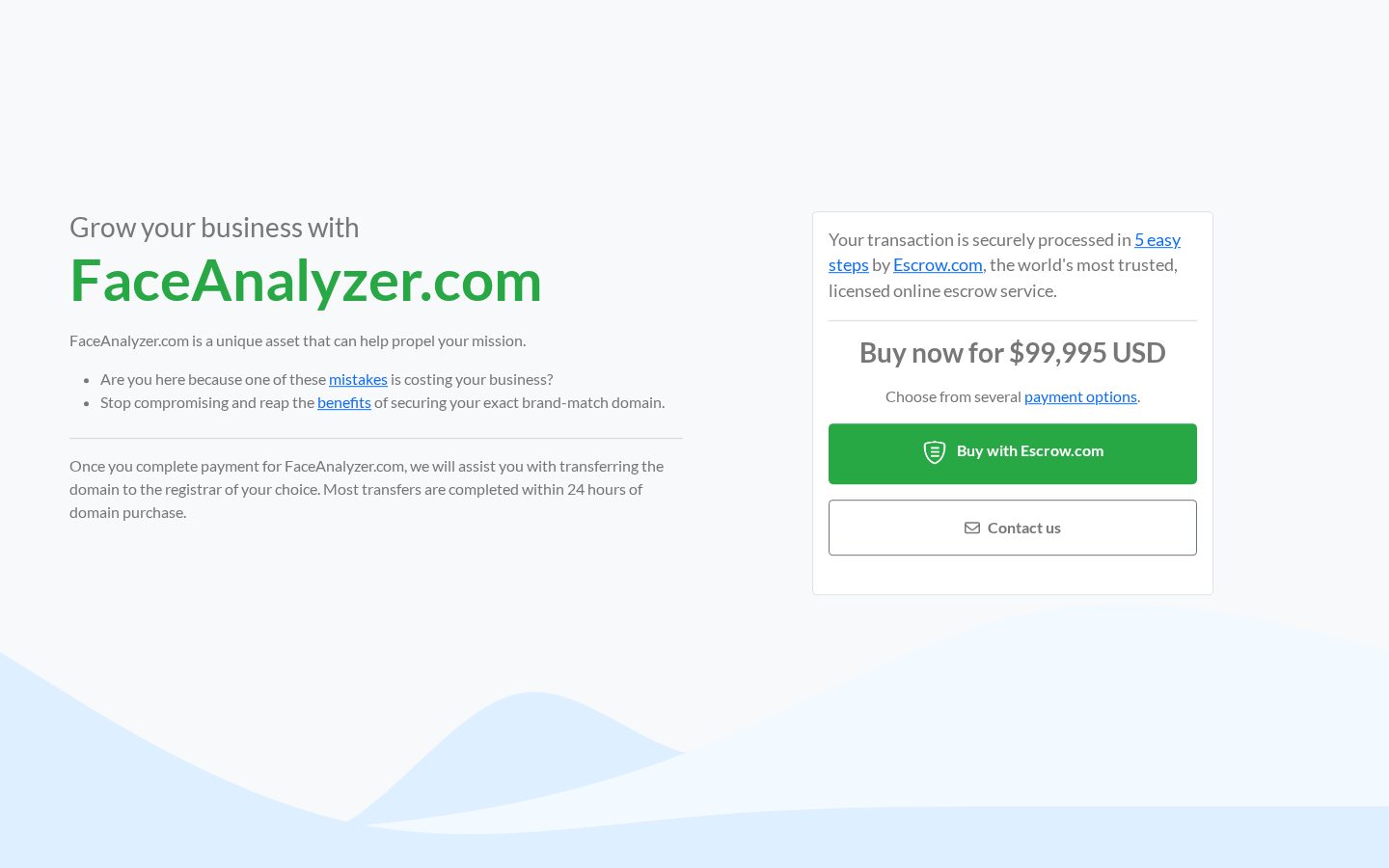 AI Face Analyzer Homepage