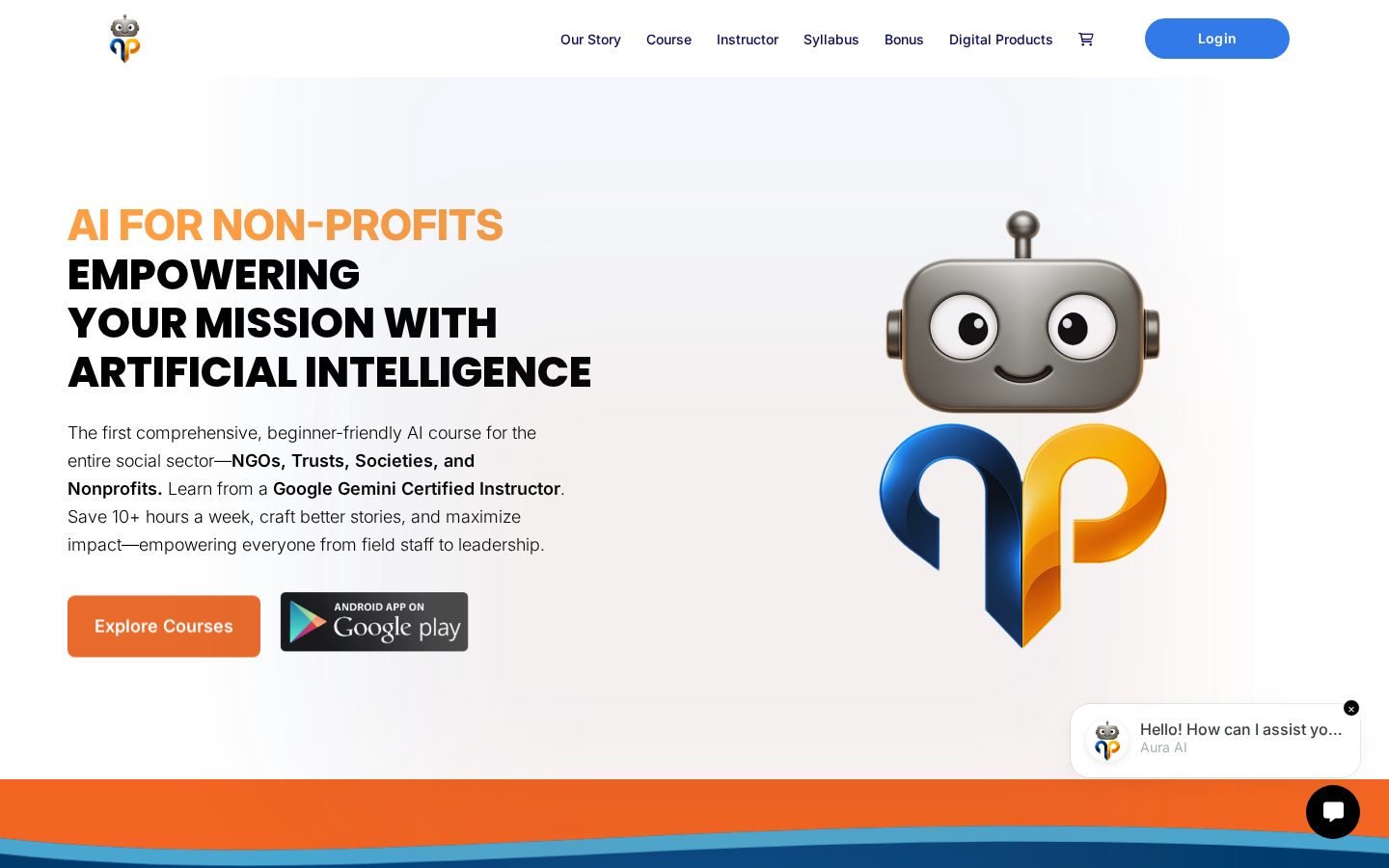 AI for NGO Homepage