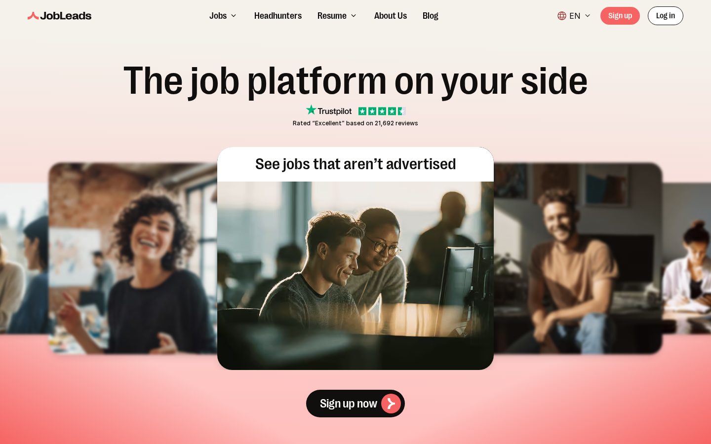 AI Job Leads Homepage