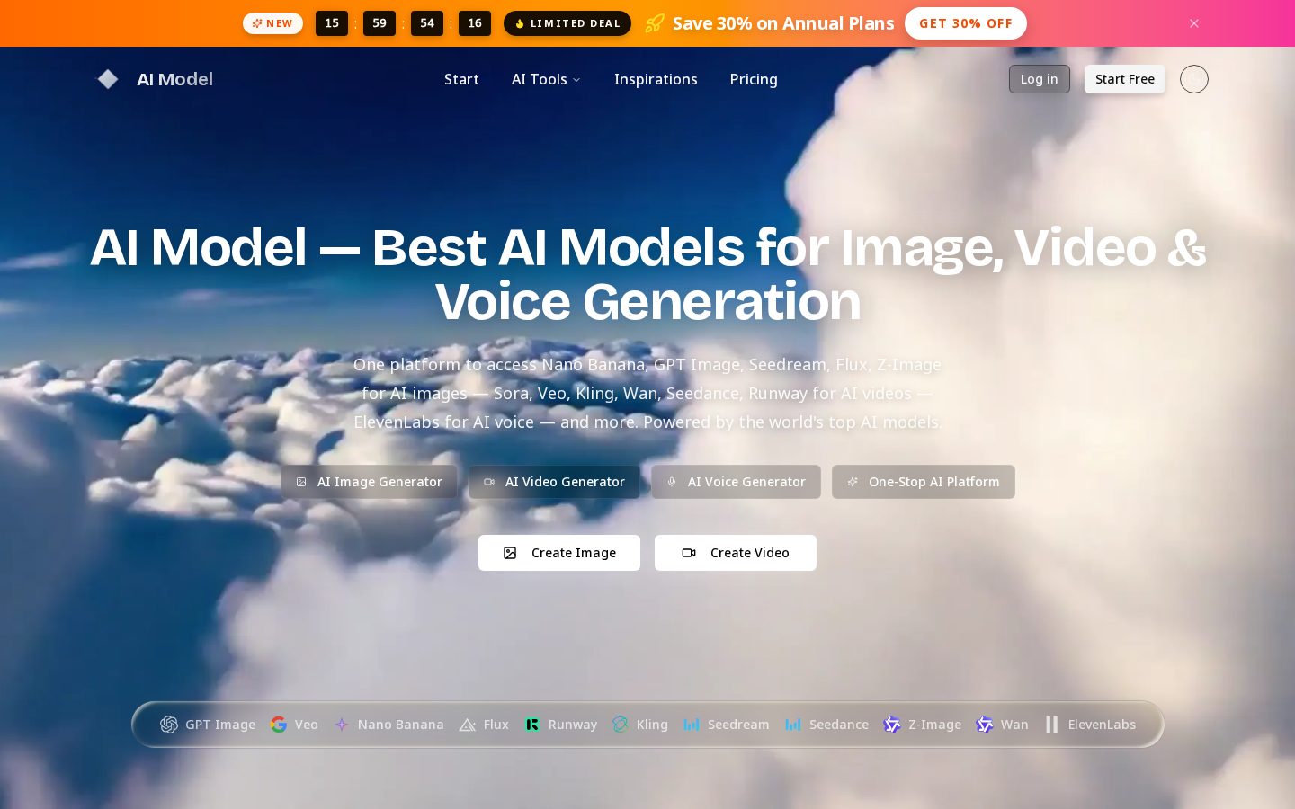 AI Model Homepage