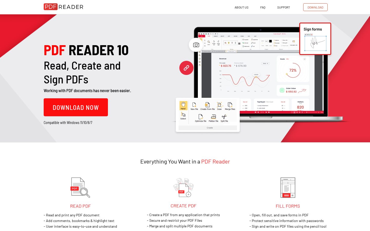 AI PDF Reader Homepage