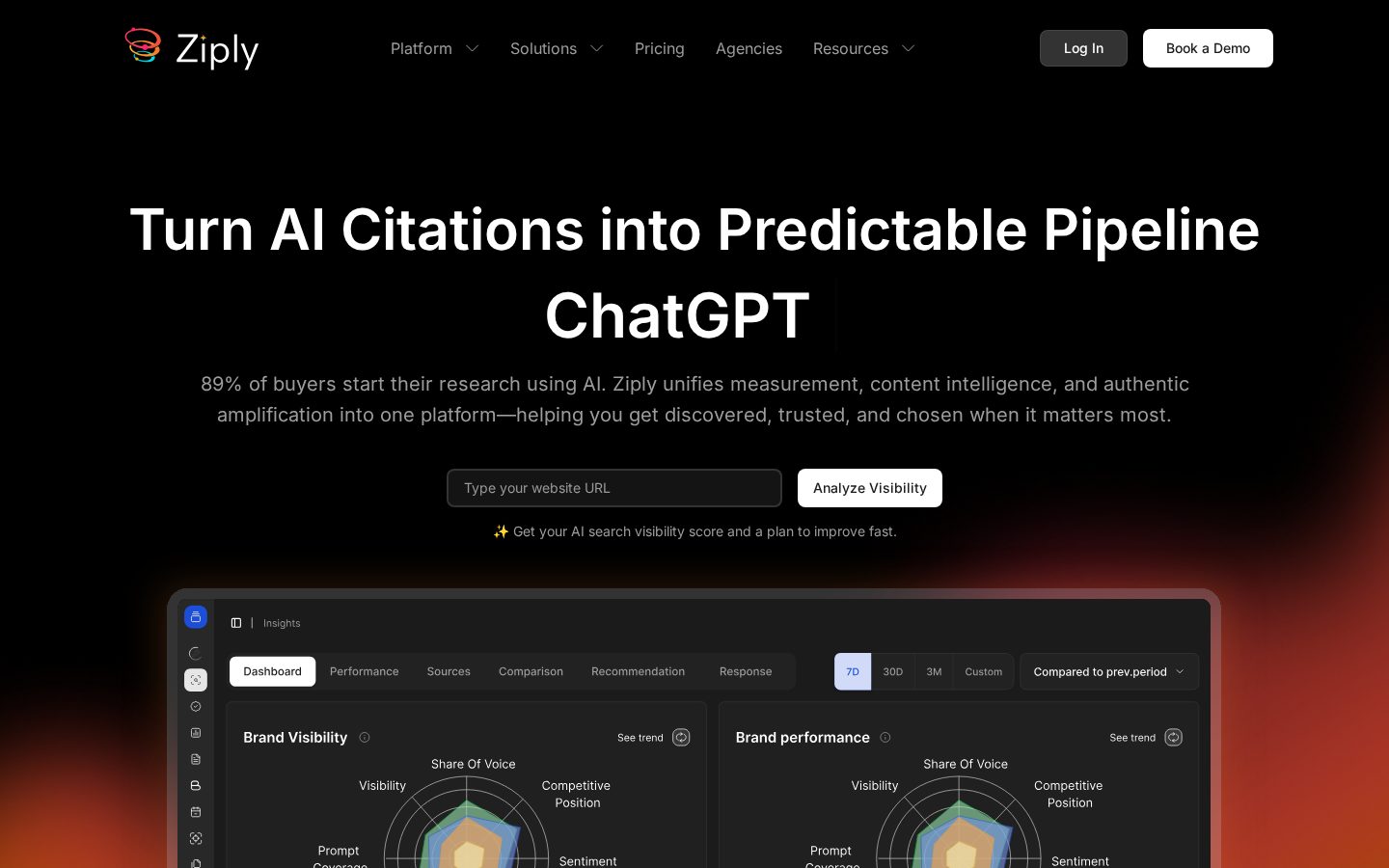 AI Powered Demand Orchestration Platform Homepage