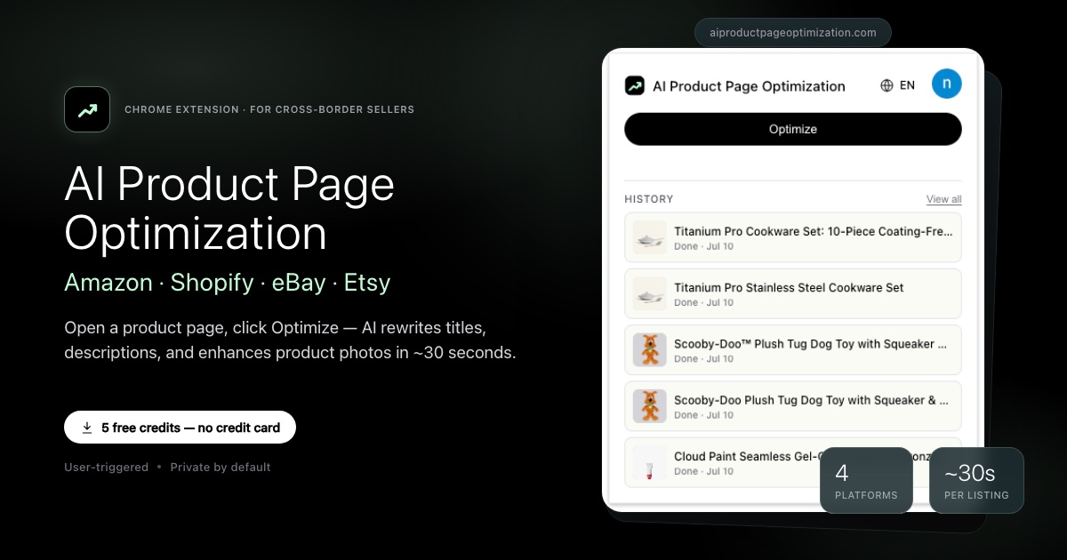 Homepage screenshot