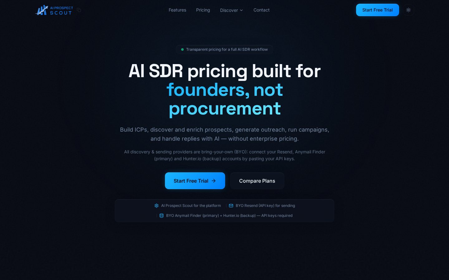 AI Prospect Scout Pricing