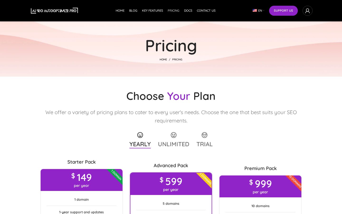 AI SEO AutoOptimize Pro Pricing