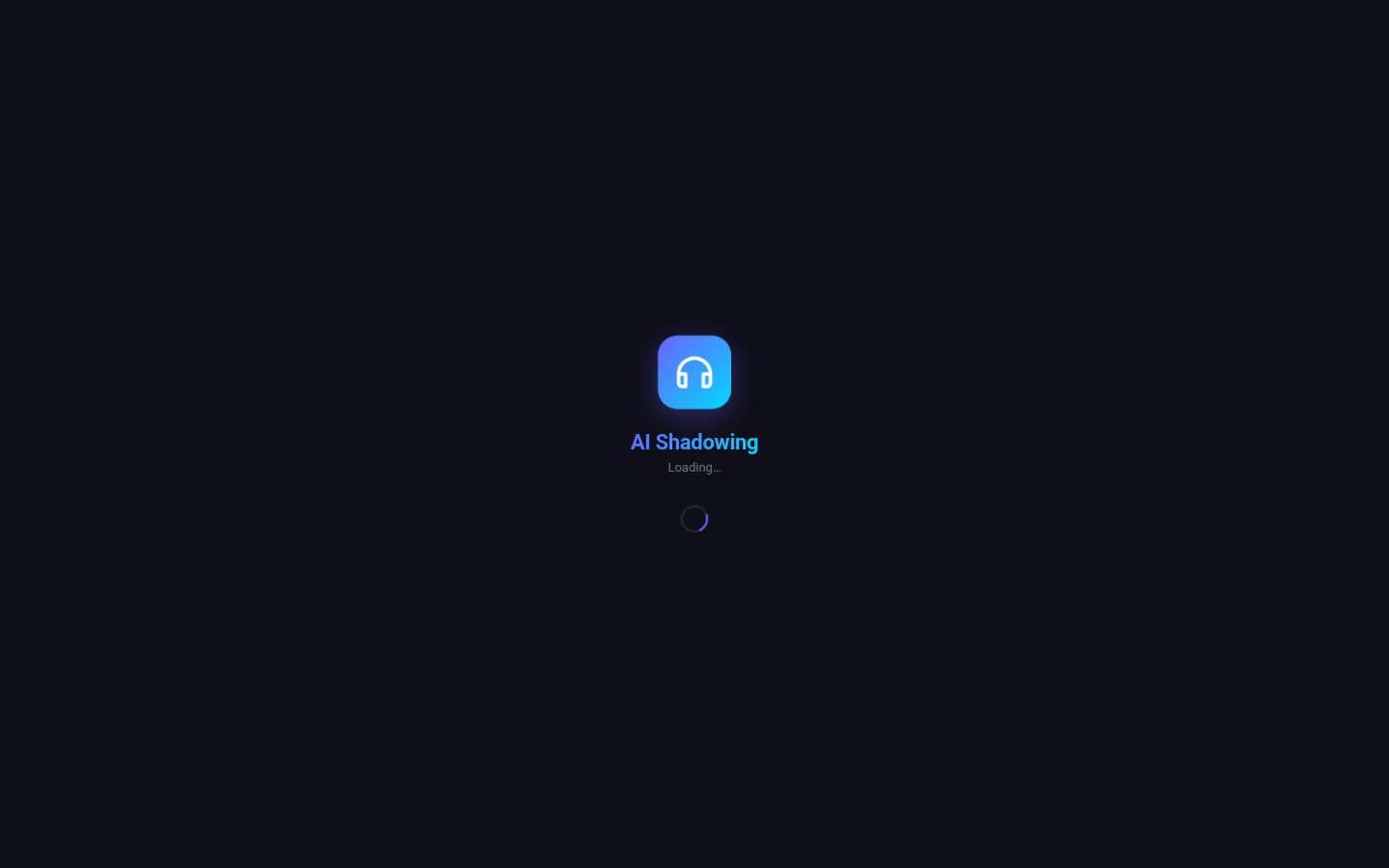 AI Shadowing Homepage