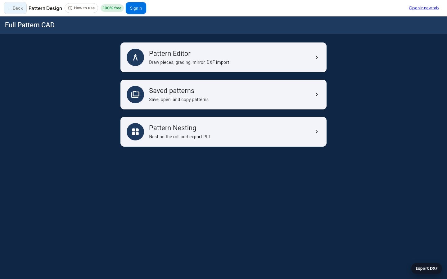 AI Smart PDF Pattern Design Homepage